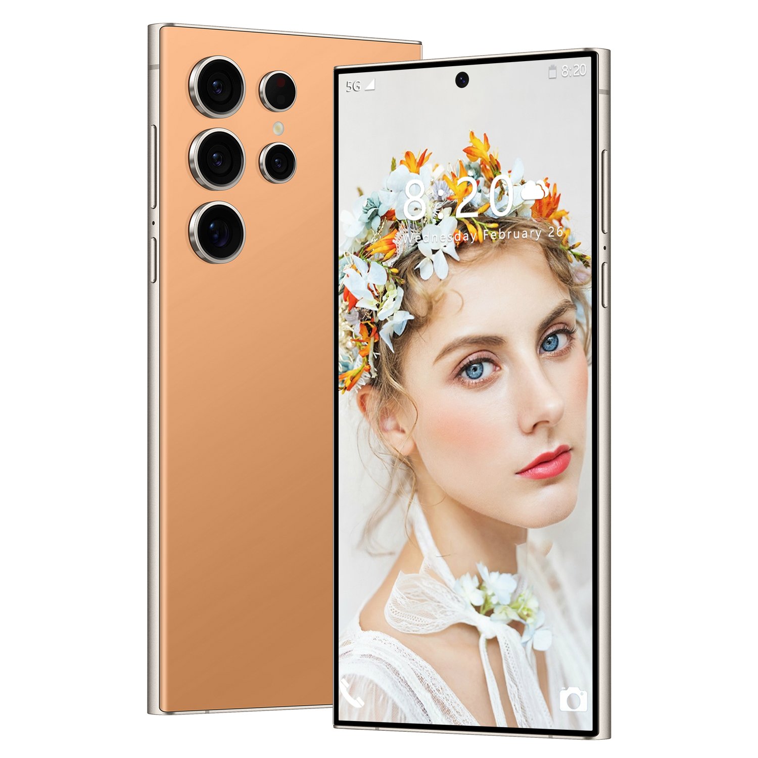 2024 Gooba Hot Selling S24 Ultra Smart Phone Original 6.6 INCH 5MP+13MP Big Screen Cellphone Built In Stylus